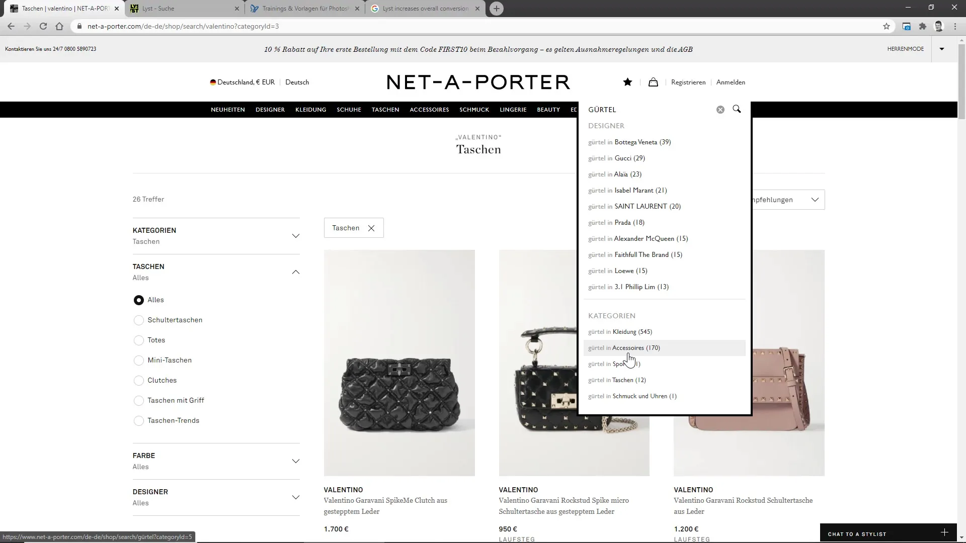 Optimierung der Suchfunktion für E-Commerce