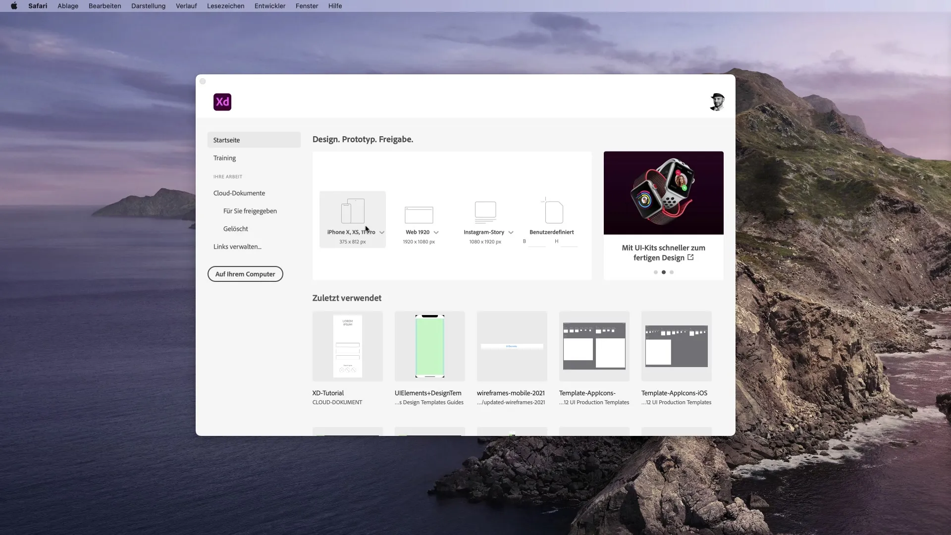 Introduction à Adobe XD pour un design moderne