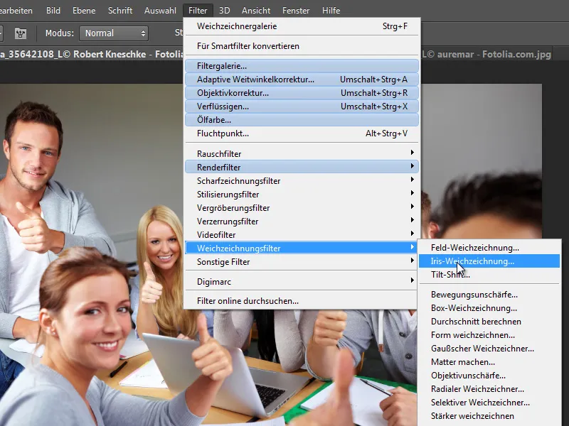 Nuevas funciones de Photoshop CS6: filtro Desenfoque
