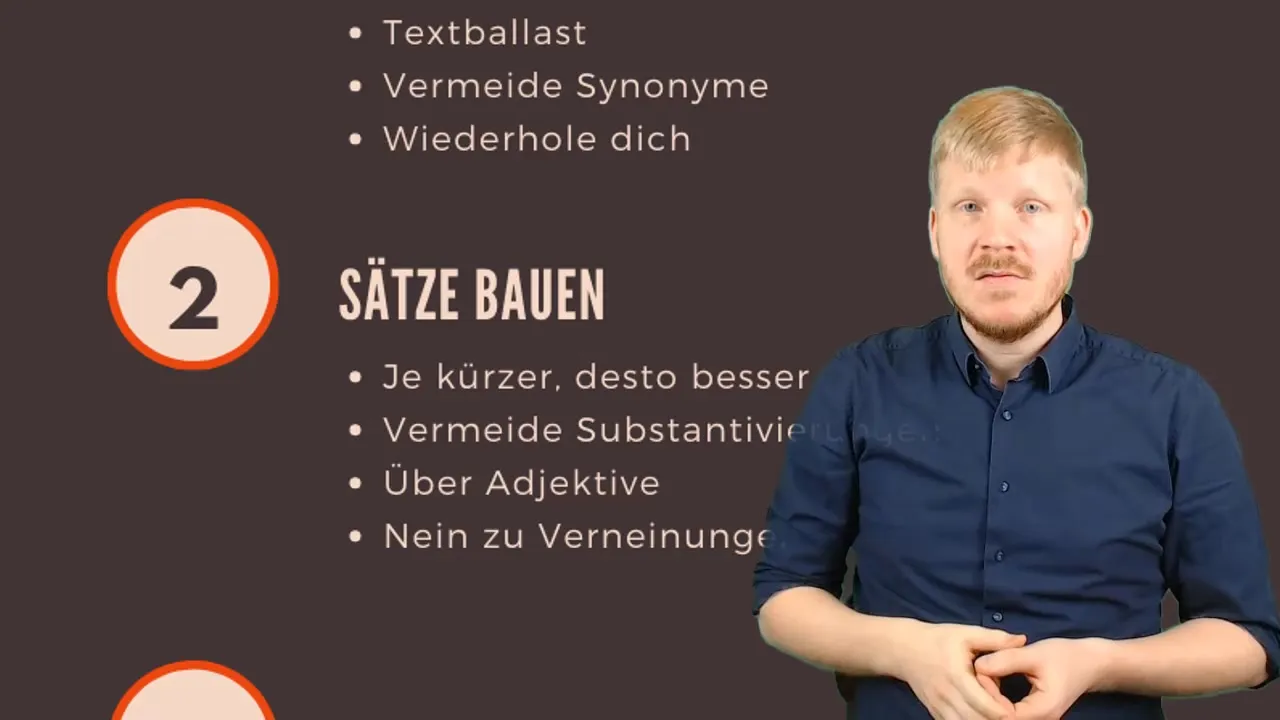 Writing clear sentences - tips for everyone