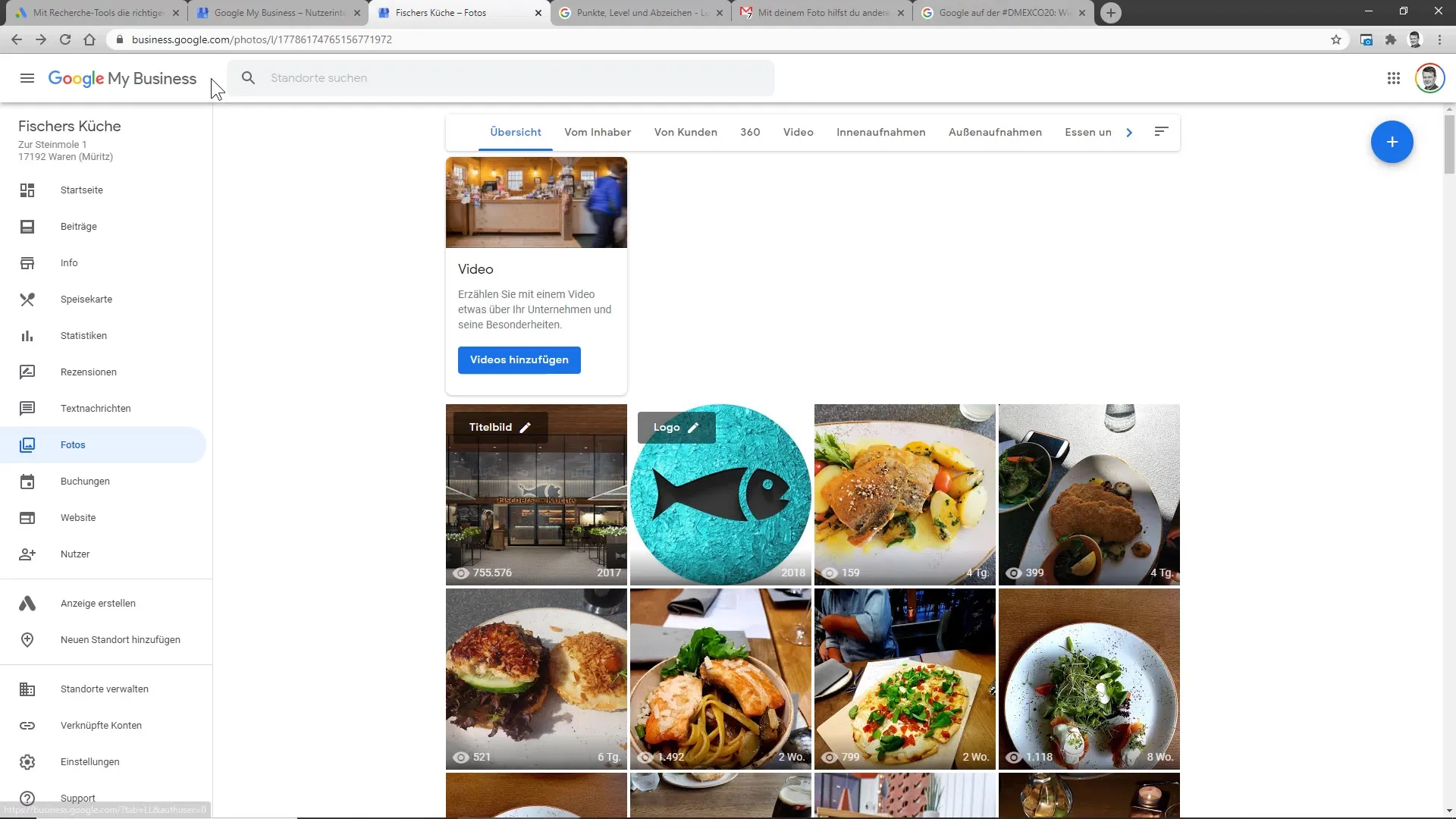 Local SEO: Understanding Google My Business profile and the impact of photos