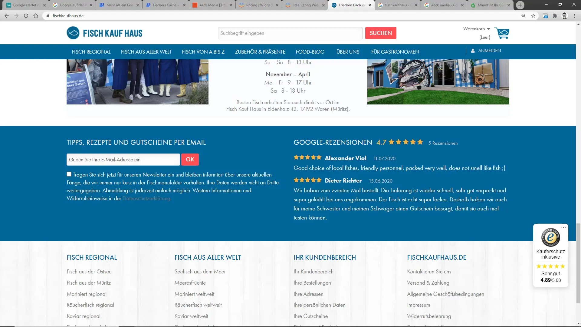 Use Google reviews sustainably to build more trust