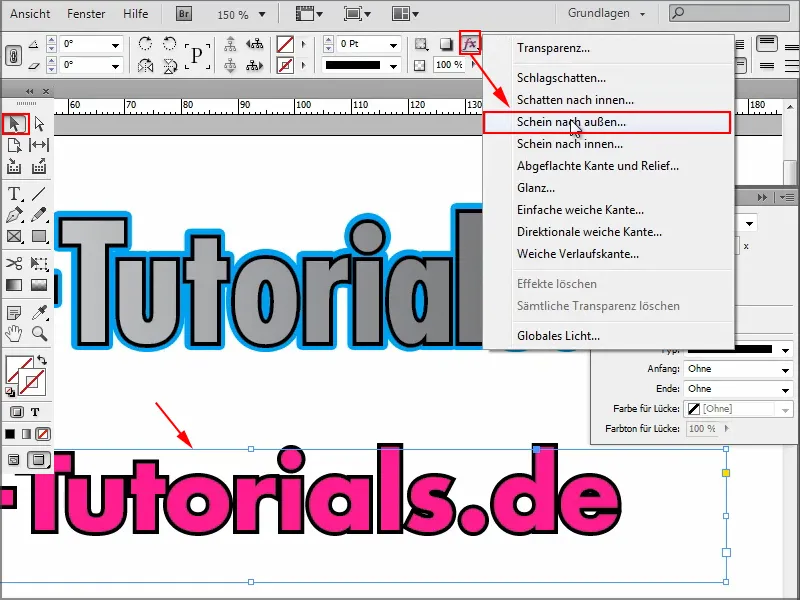 Tipps &amp; Tricks zu Adobe InDesign: Doppelte Kontur auf Texten und trotzdem jederzeit bearbeitbar