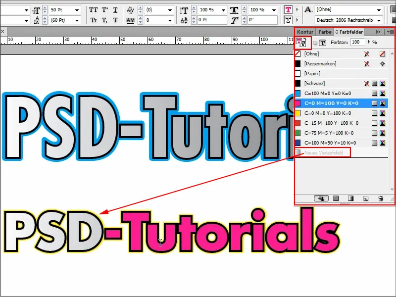 Tipps &amp; Tricks zu Adobe InDesign: Doppelte Kontur auf Texten und trotzdem jederzeit bearbeitbar