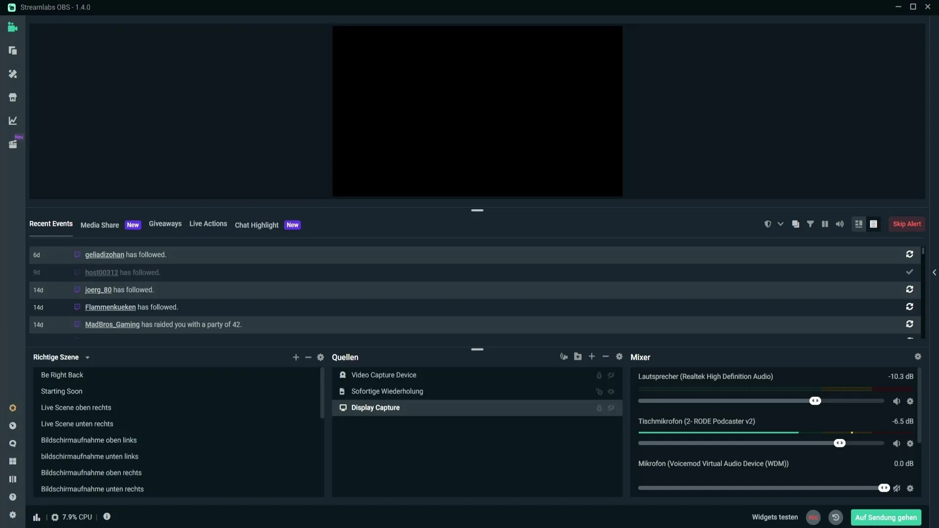 Streamlabs: Mit was kínál az OBS szoftver a streamelőknek? Streamlabs: Mit welchen Funktionen ausgestattet ist die OBS-Software für Streamer?