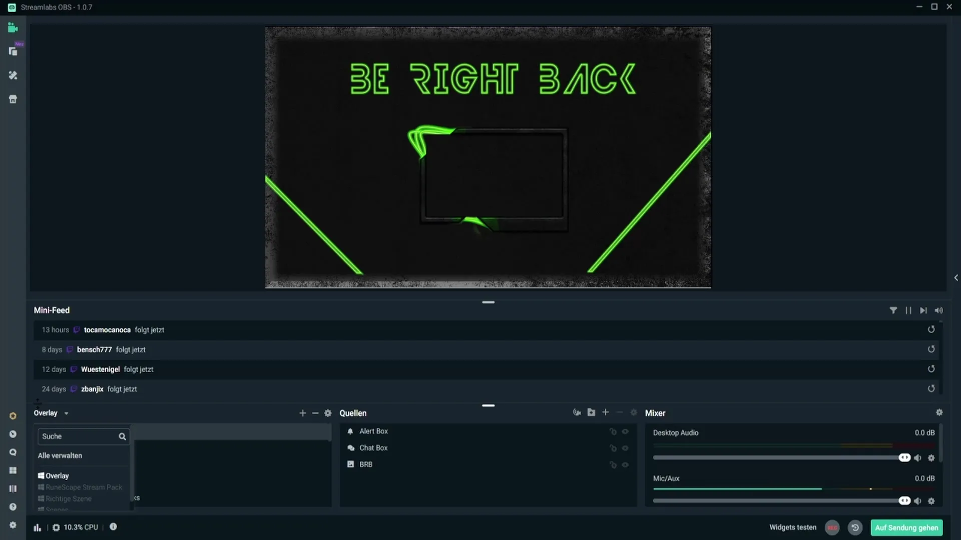 Αποθήκευση και ανάκτηση overlays στο Streamlabs OBS Αποθήκευση και επαναφορά overlay στο Streamlabs OBS