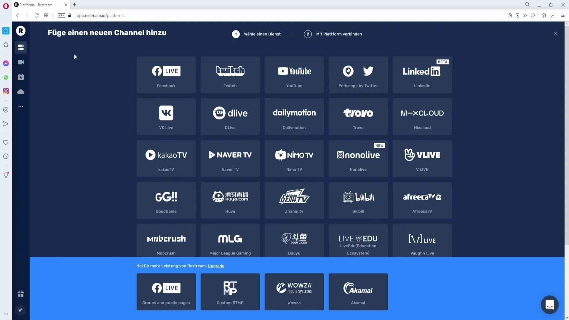 Ταυτόχρονη ροή σε πολλές πλατφόρμες με το Streamlabs Ταυτόχρονη ροή σε πολλές πλατφόρμες με το Streamlabs