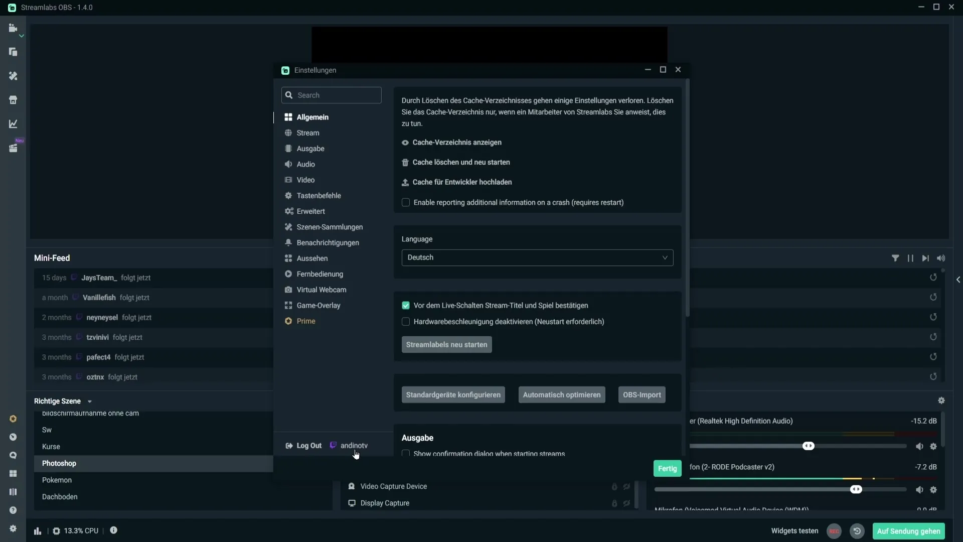 Διαχείριση του Streamlabs αποτελεσματικά από το κινητό Αποτελεσματική διαχείριση του Streamlabs από το κινητό