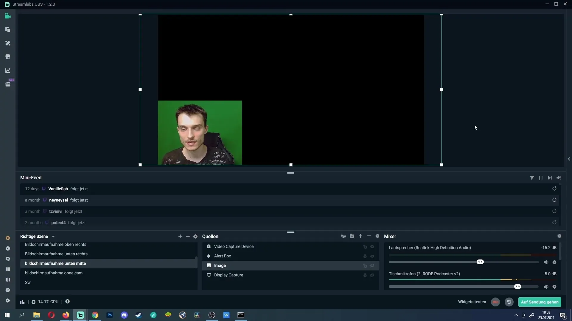 Βέλτιστη ρύθμιση webcam στο Streamlabs OBS Βέλτιστη ρύθμιση κάμερας web στο Streamlabs OBS
