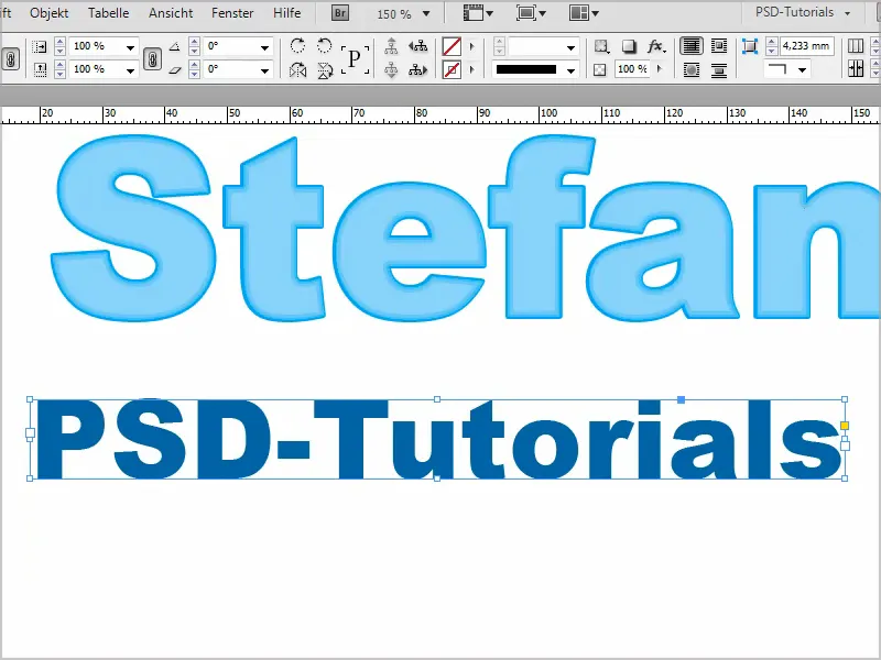 Trucos y consejos de Adobe InDesign: Múltiples contornos de texto - efecto neón