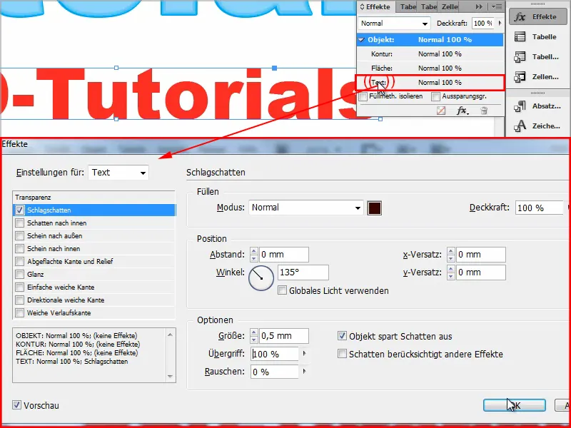 Trucos y consejos de Adobe InDesign: Múltiples contornos de texto - efecto neón
