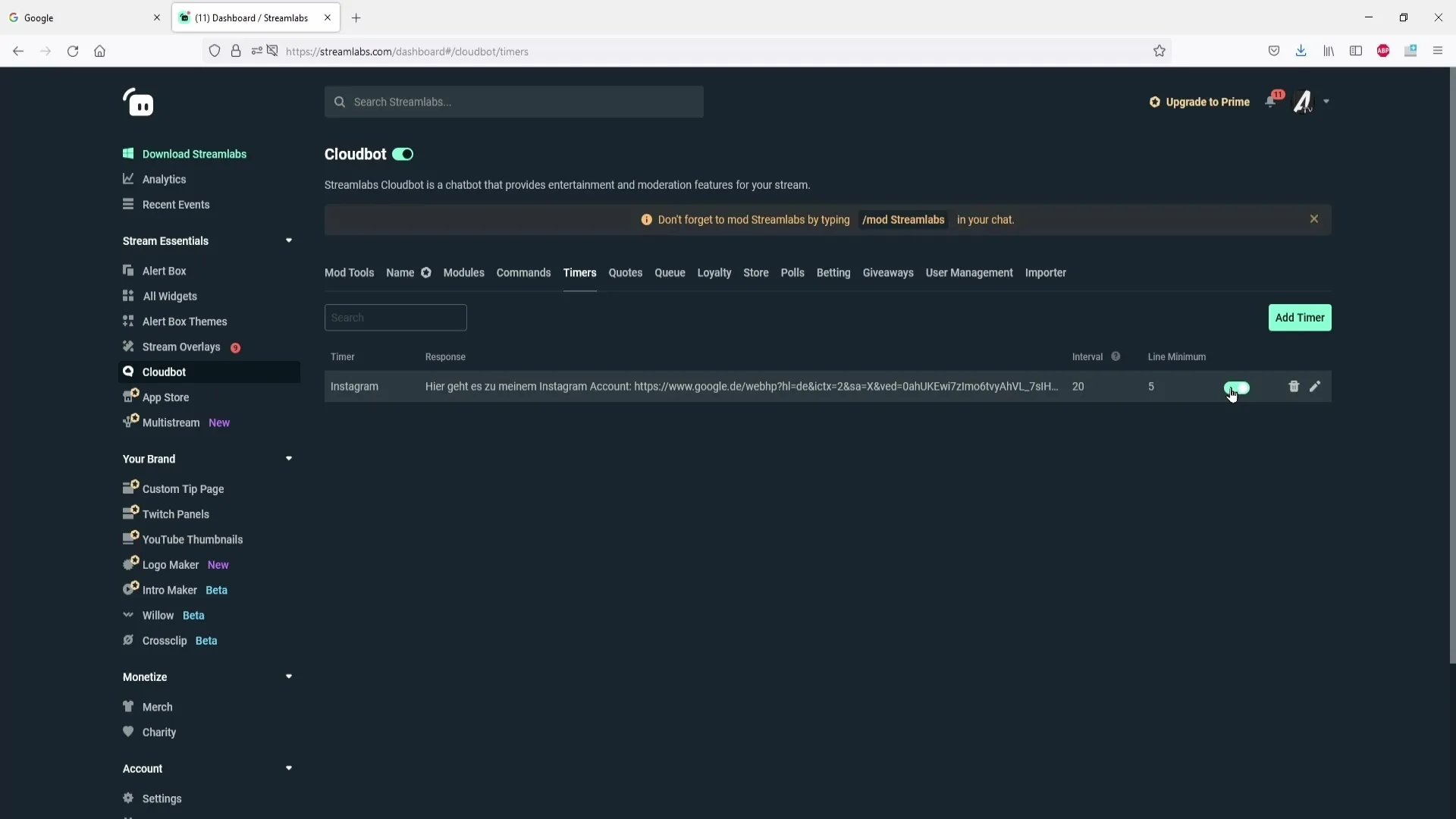 Ρυθμίστε το χρονοδιακόπτη αποδοτικά στο Streamlabs Ρυθμίστε τον χρονομετρητή αποδοτικά στο Streamlabs
