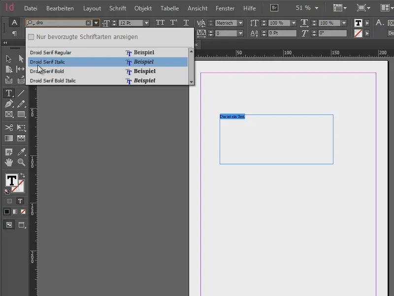 Google Webfonts in InDesign nutzen