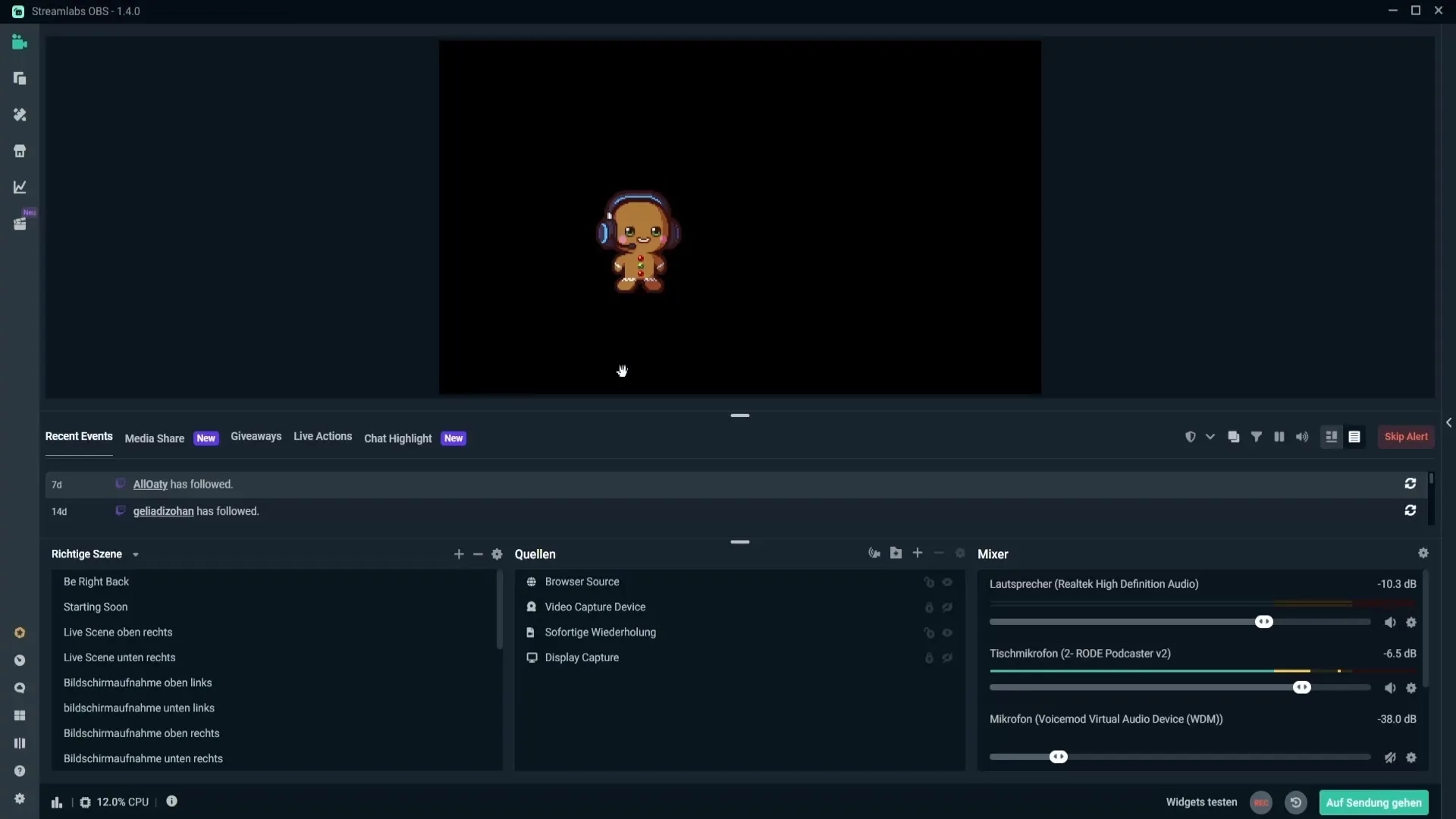 Εισαγωγή μικρών αβατάρων στο Streamlabs για αλληλεπιδράσεις Εισαγωγή μικρών αβατάρων στο Streamlabs για αλληλεπιδράσεις
