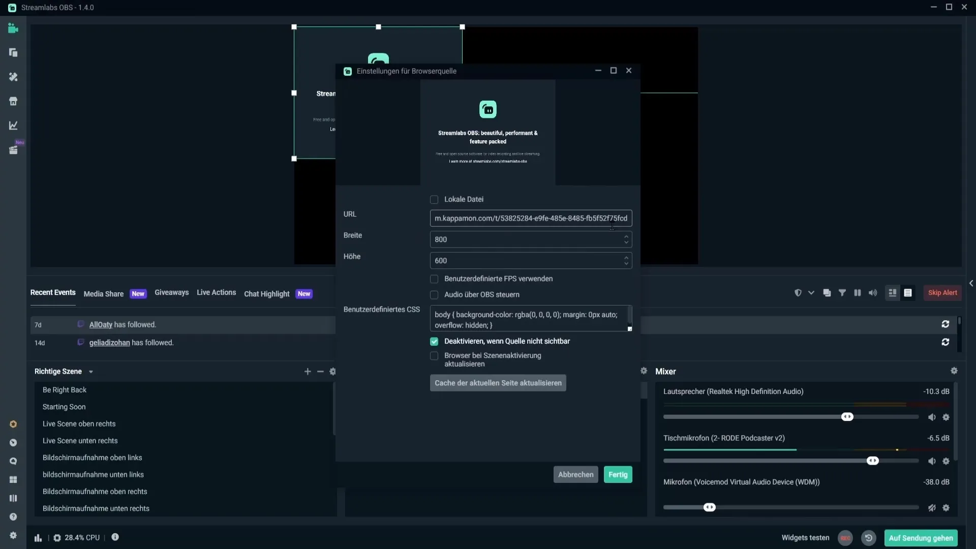 Μικρούς αβεντάρες στο Streamlabs για αλληλεπιδράσεις Μικρές avatar να προσθέσουμε στο Streamlabs για αλληλεπιδράσεις