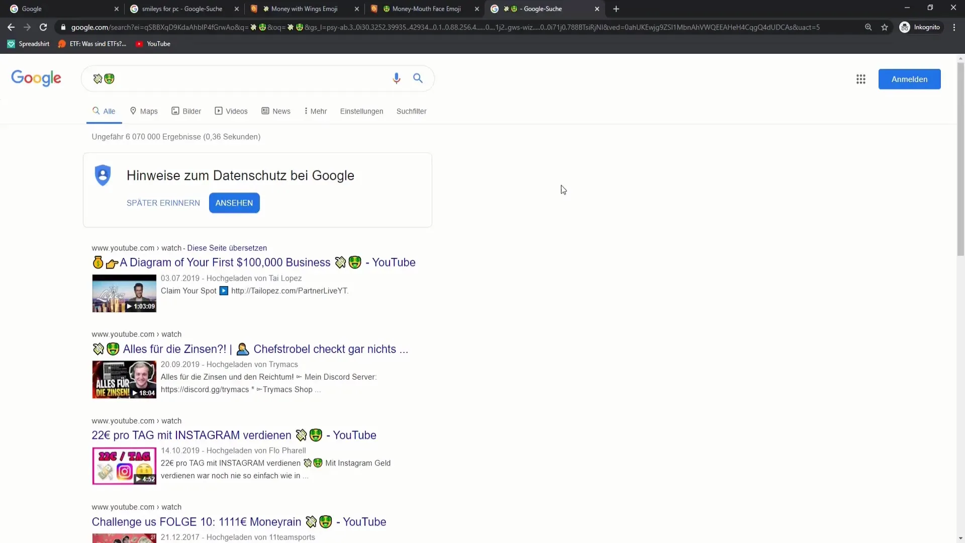 Effektive Nutzung von Smileys für YouTube-Titel
