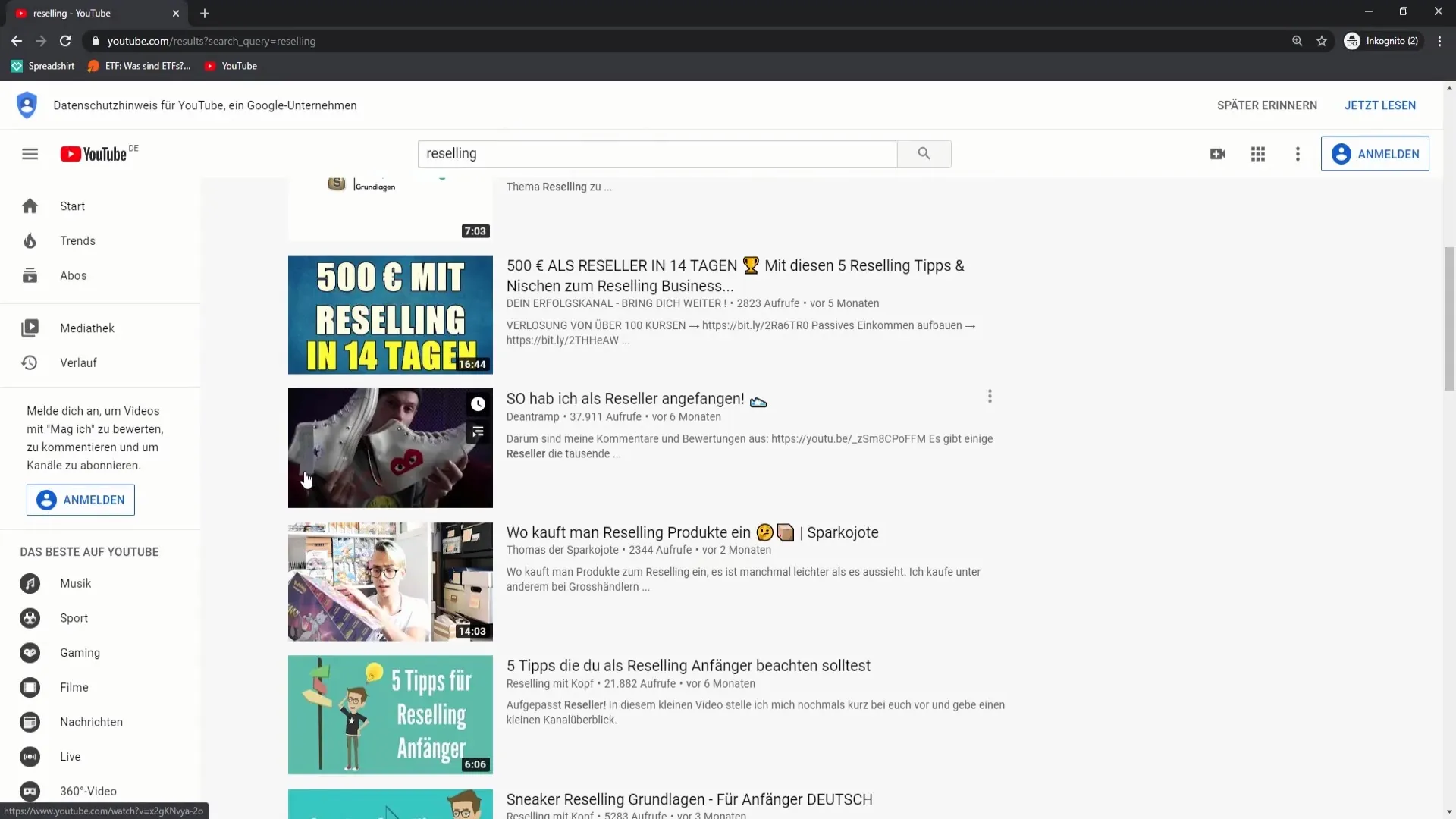 Análisis exitoso de miniaturas para YouTube