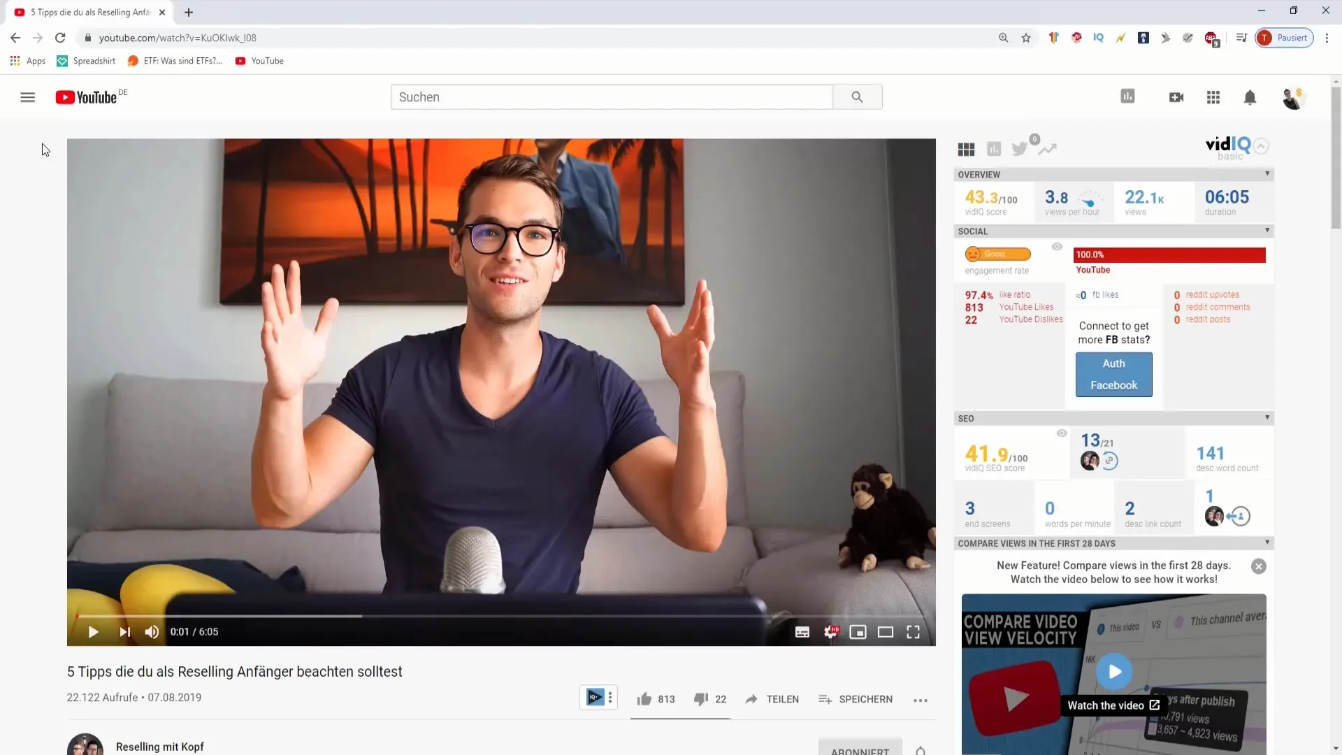 Commenting on videos for more reach
