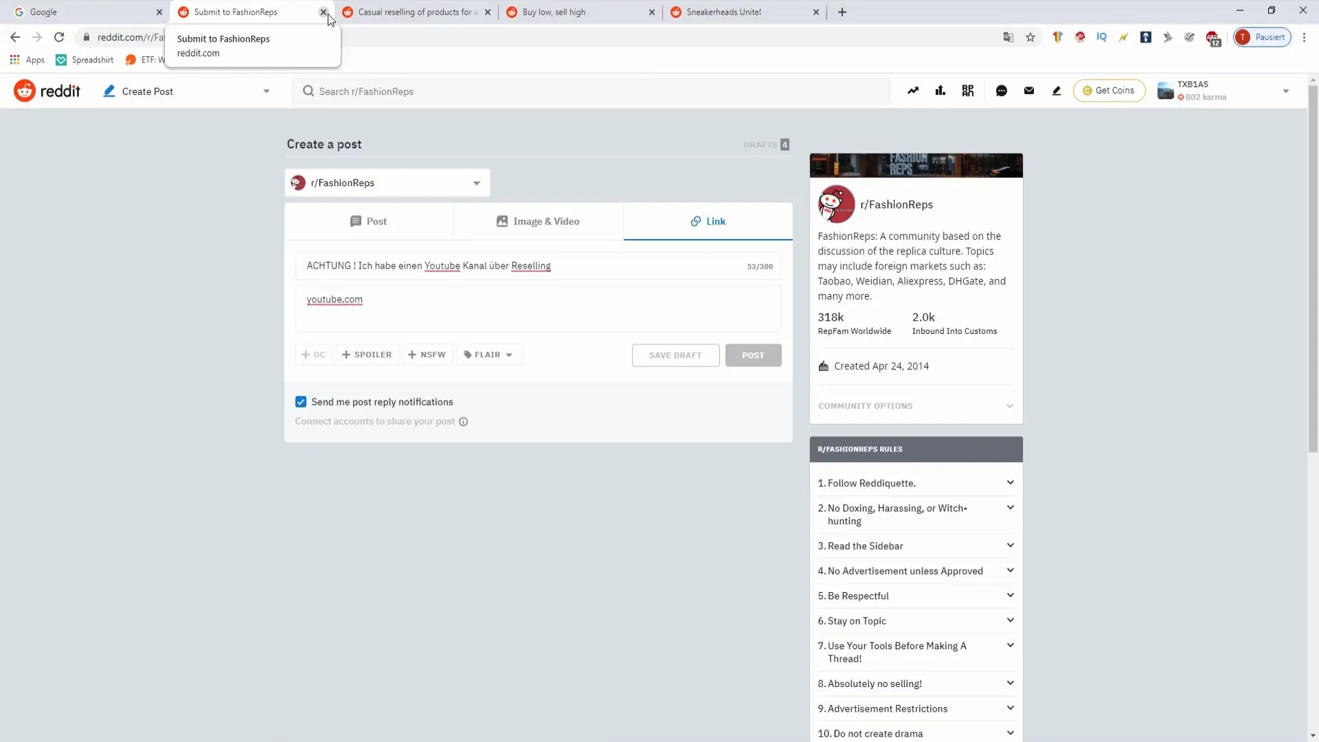 Free social media marketing for your YouTube videos