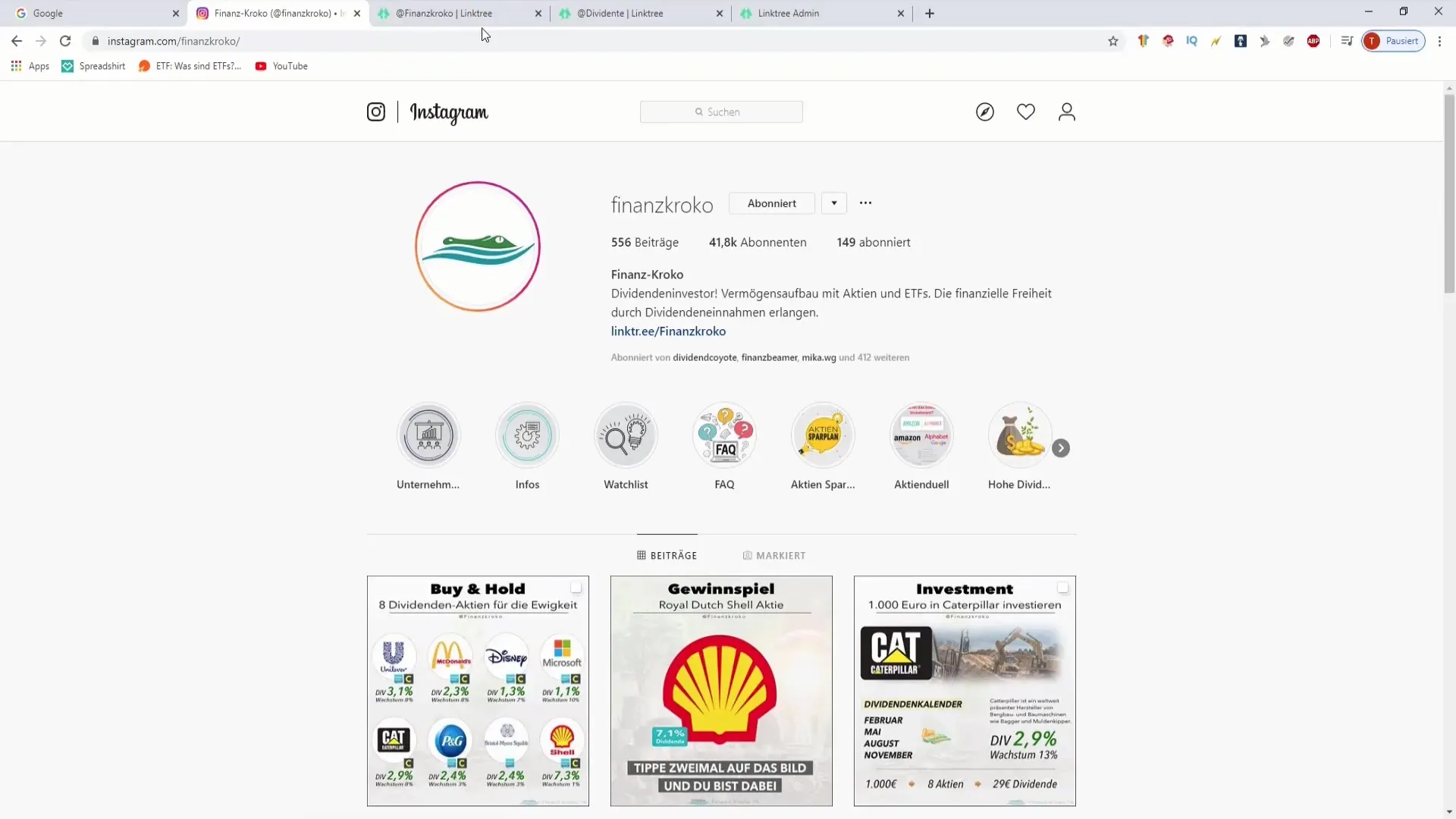 Use Instagram as a booster for your YouTube channel