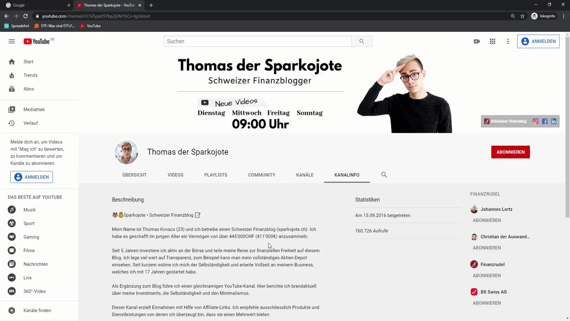 Optimaliseer efficiënt de beschrijving van je YouTube-kanaal