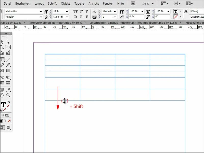 Tipps &amp; Tricks zu Adobe InDesign: Tabellen und deren Zellen schnell bearbeiten