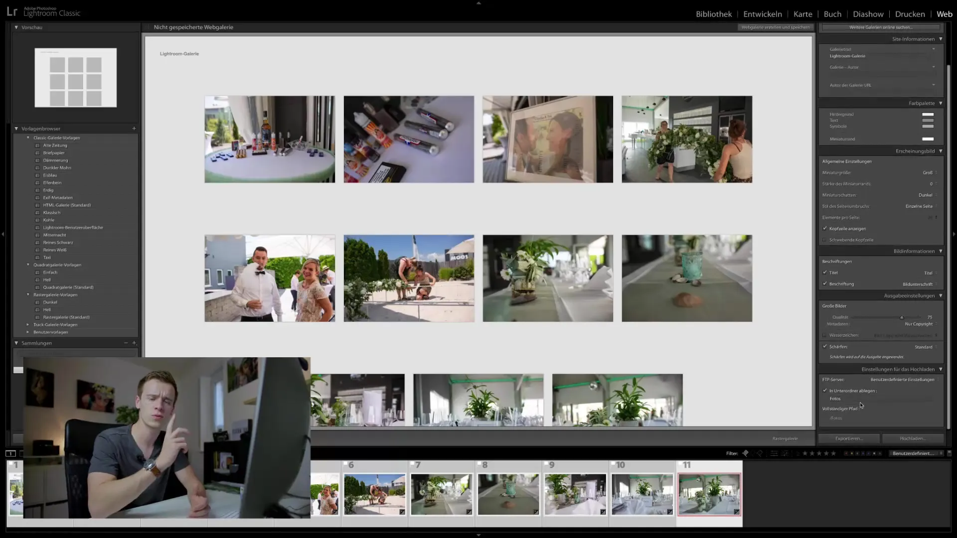Effektiv eksport af bryllupsbilleder: Dias-shows, bøger og online gallerier