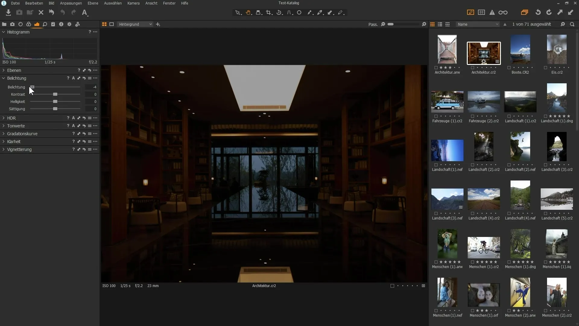 Capture One Pro 12: Compreender os conceitos básicos e a interface do utilizador