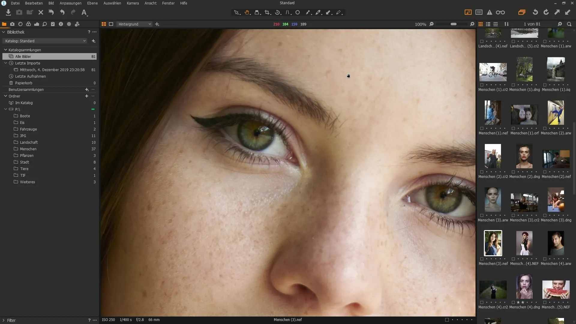 Navigazione efficace in Capture One Pro