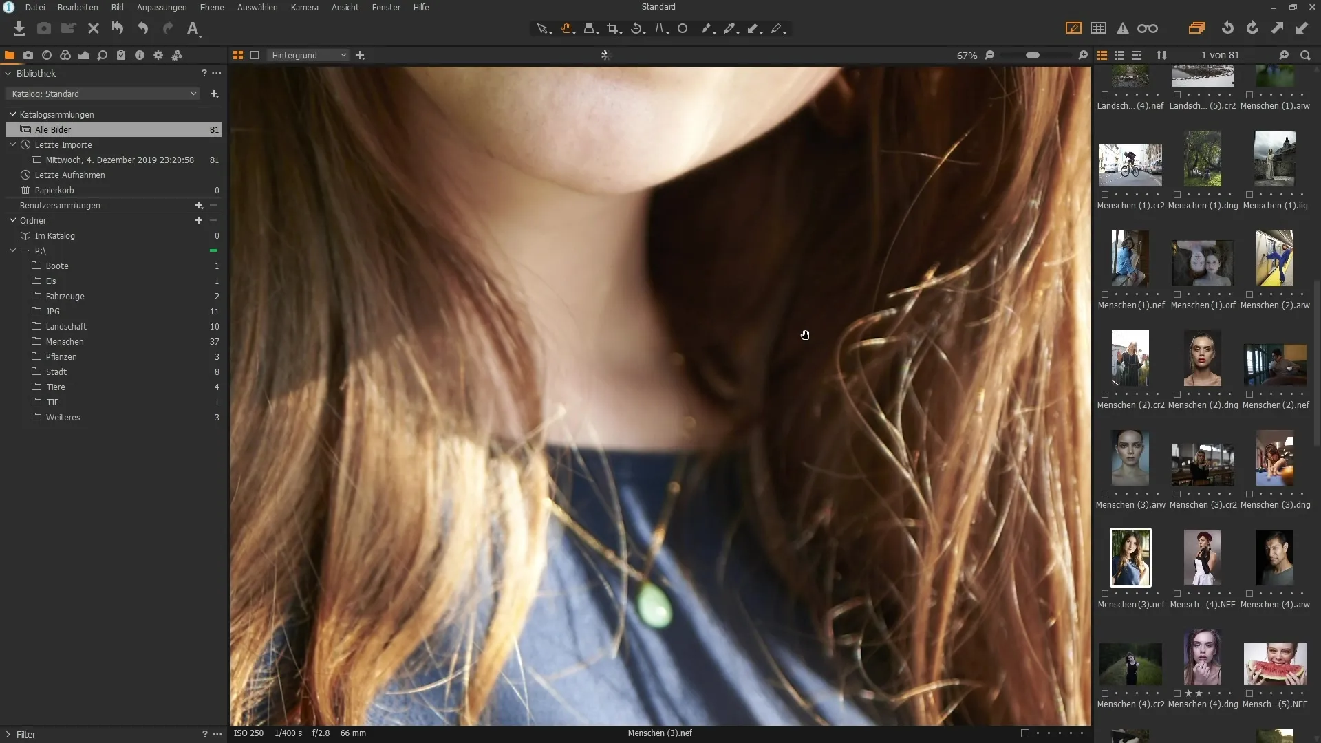 Navigazione efficace in Capture One Pro