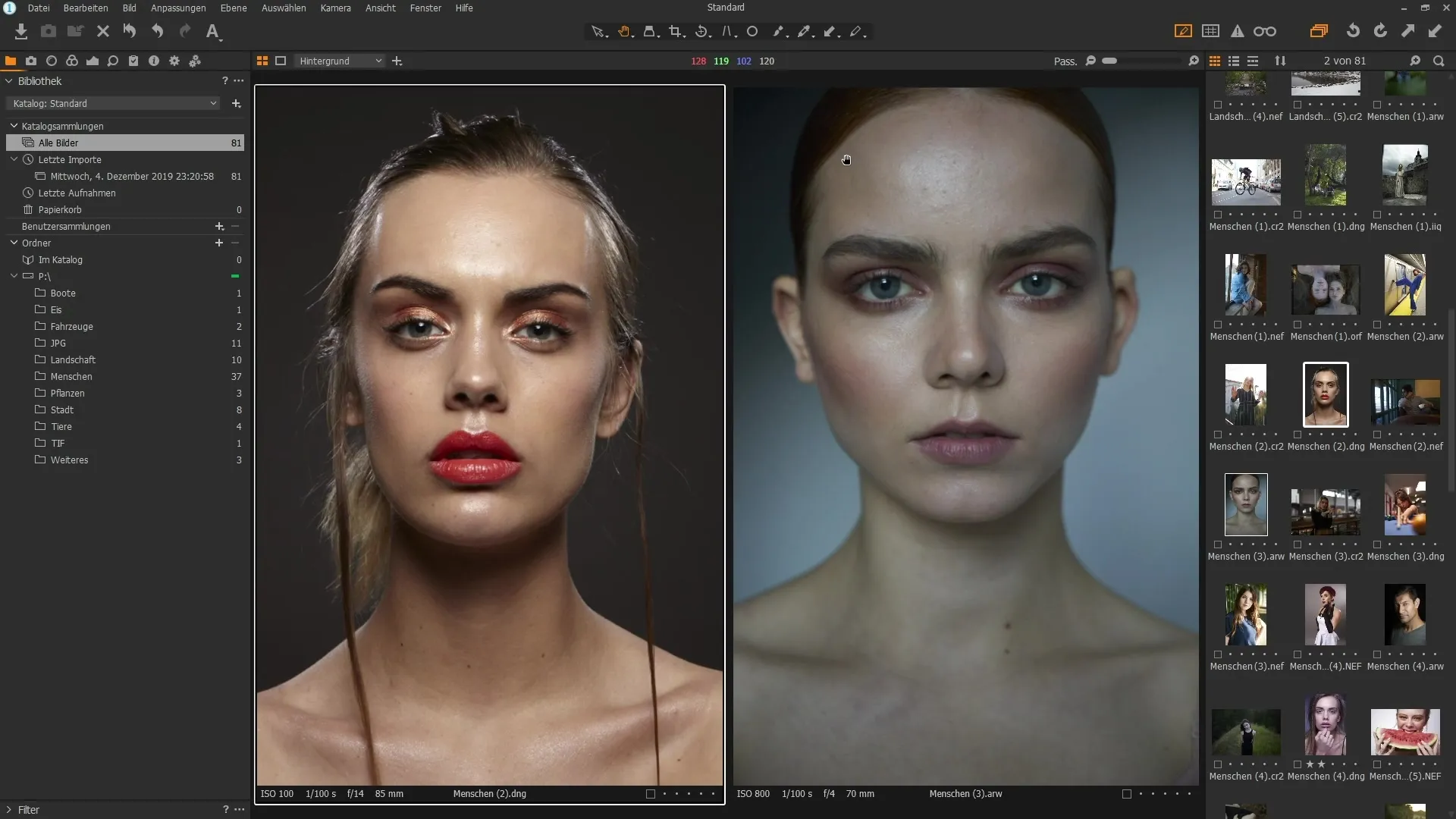 Navigazione efficace in Capture One Pro