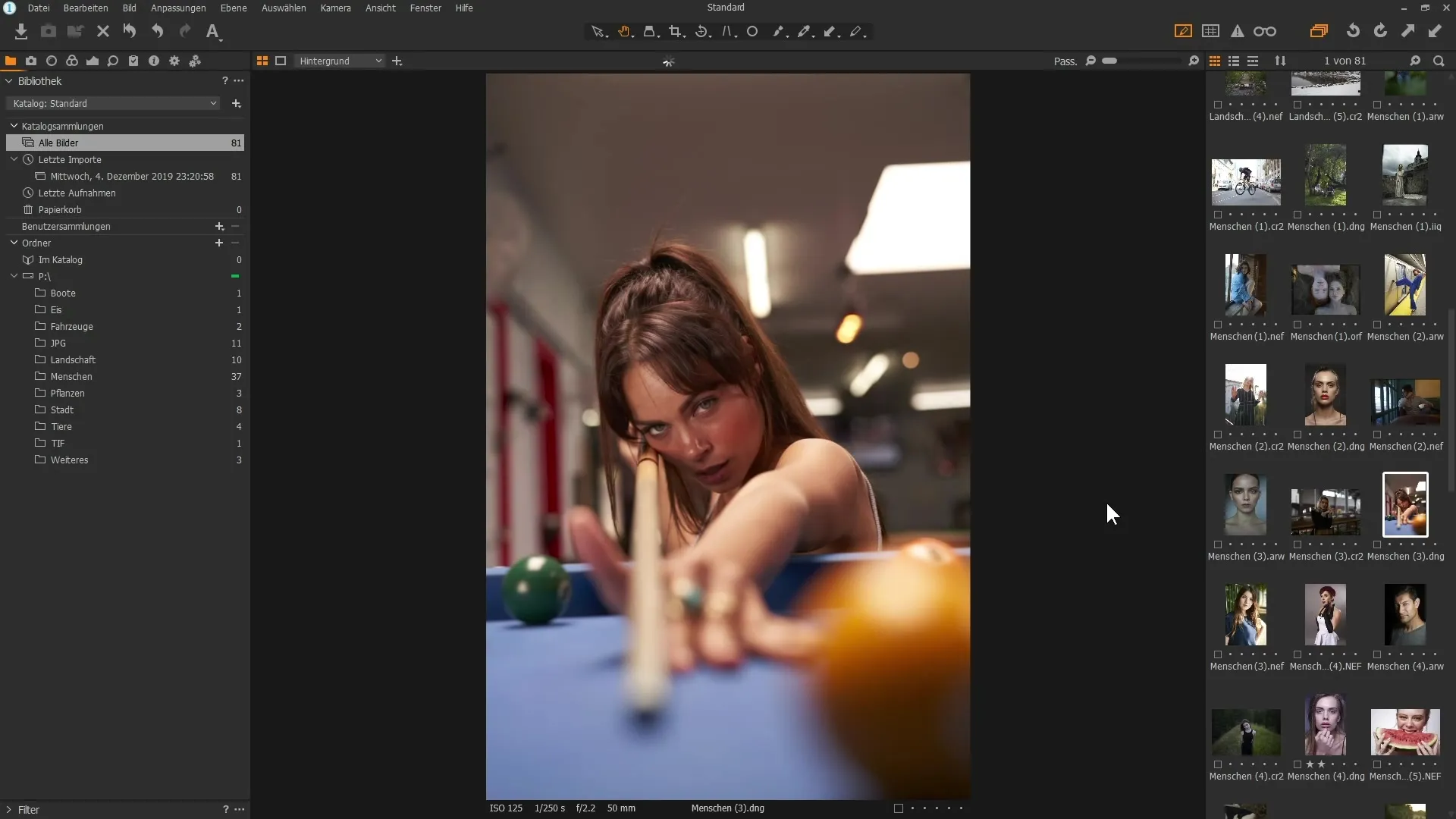 Navigazione efficace in Capture One Pro