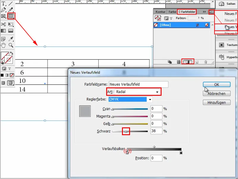 Tipps &amp; Tricks zu Adobe InDesign: Transparente Konturen in Tabellen erstellen
