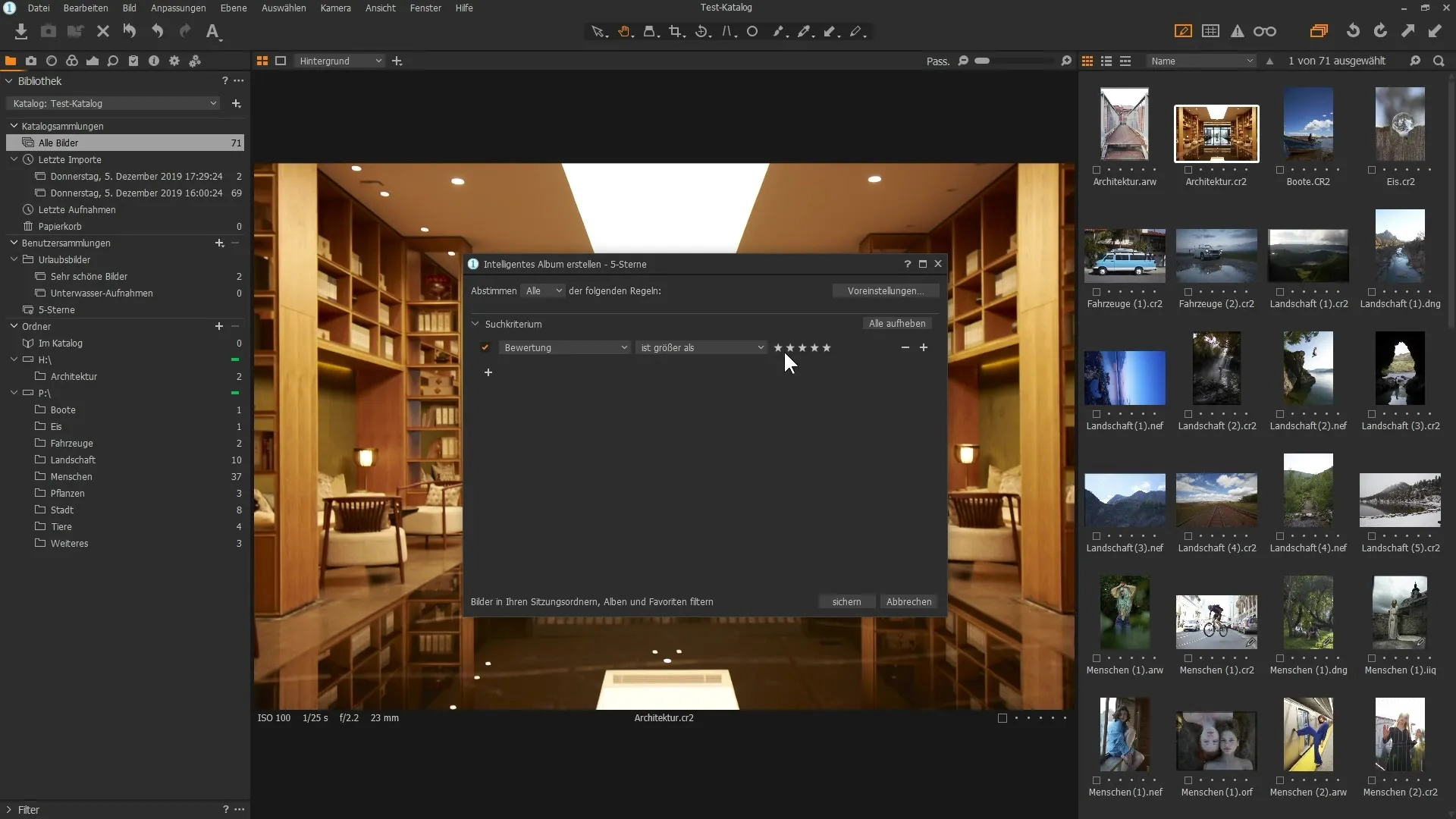 Optima gestión de imágenes en Capture One Pro