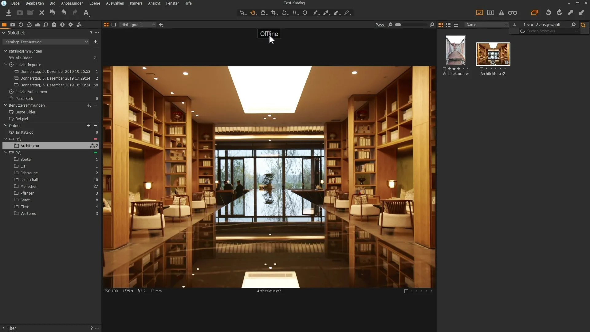 Modifica delle immagini offline con Capture One Pro - Guida passo dopo passo