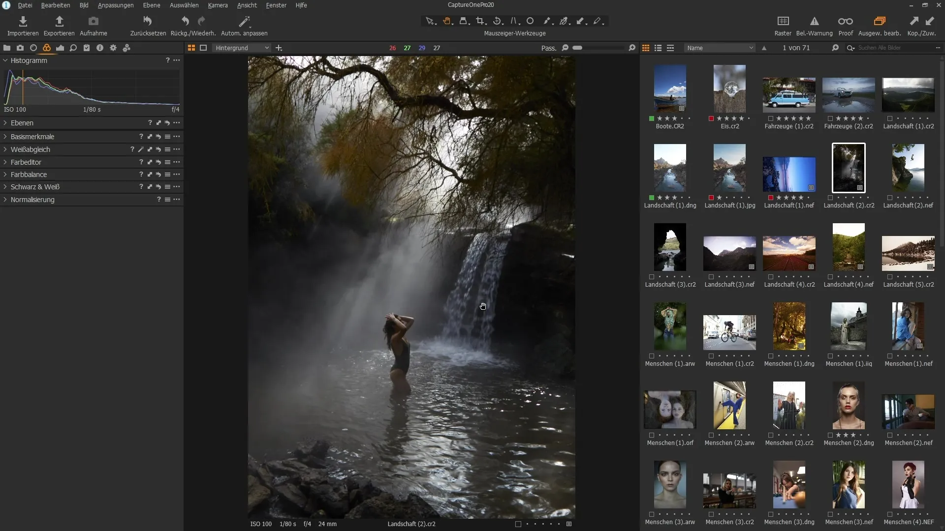 Herramienta de recorte revisada en Capture One Pro 20