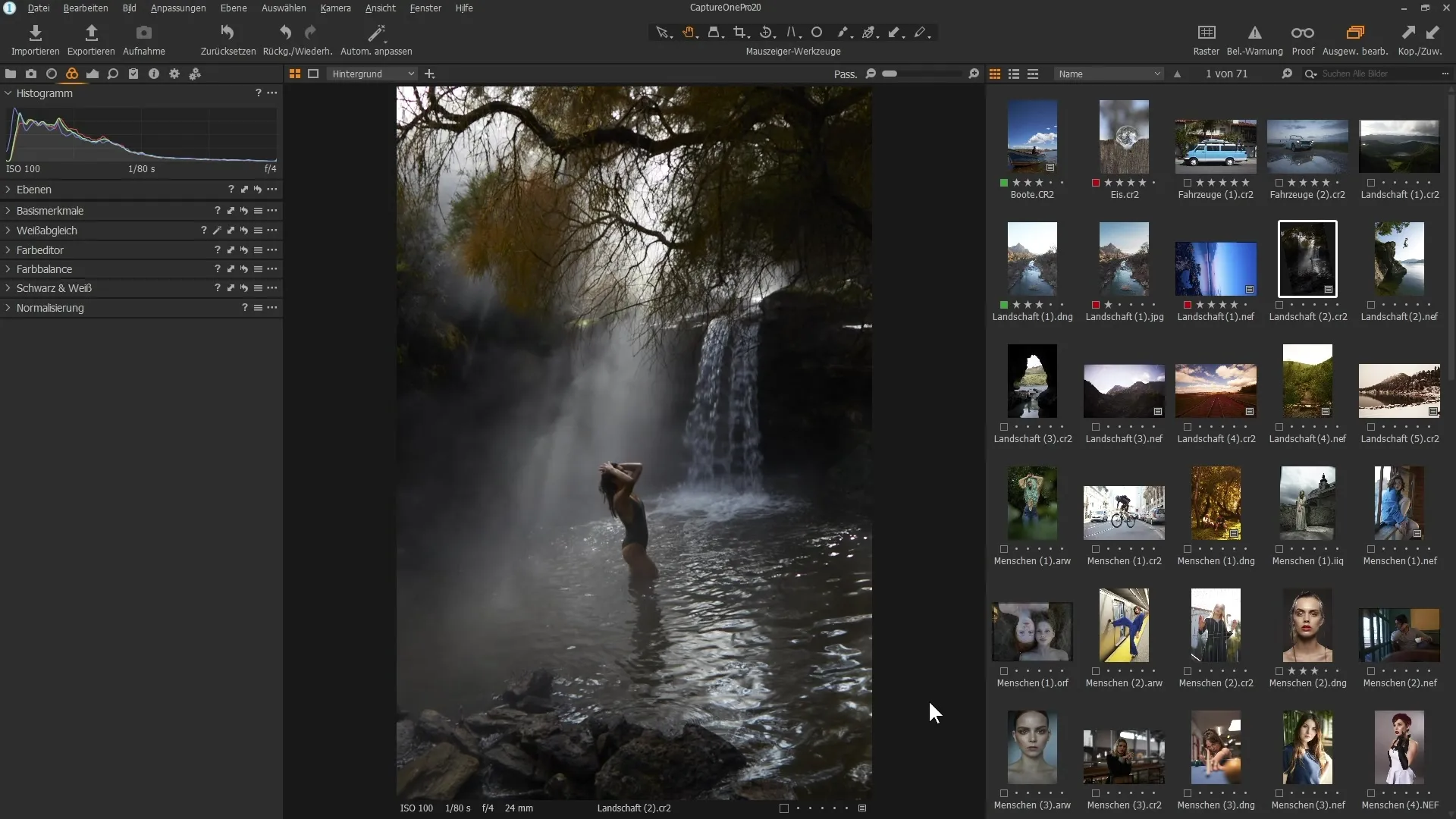 Herramienta de recorte revisada en Capture One Pro 20
