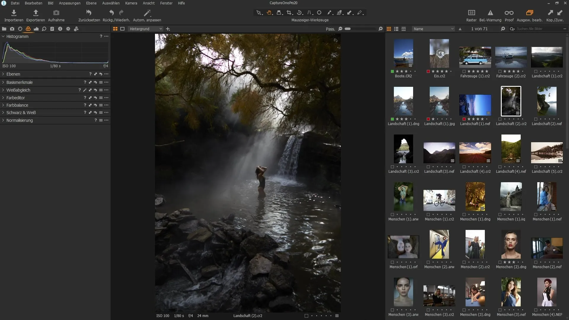 Herramienta de recorte revisada en Capture One Pro 20