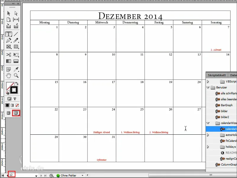 Adobe InDesign tips & tricks: Create a calendar in just 1 minute