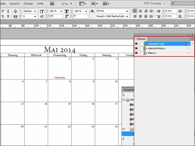 Tipps &amp; Tricks zu Adobe InDesign: Kalender erstellen in nur 1 Minute