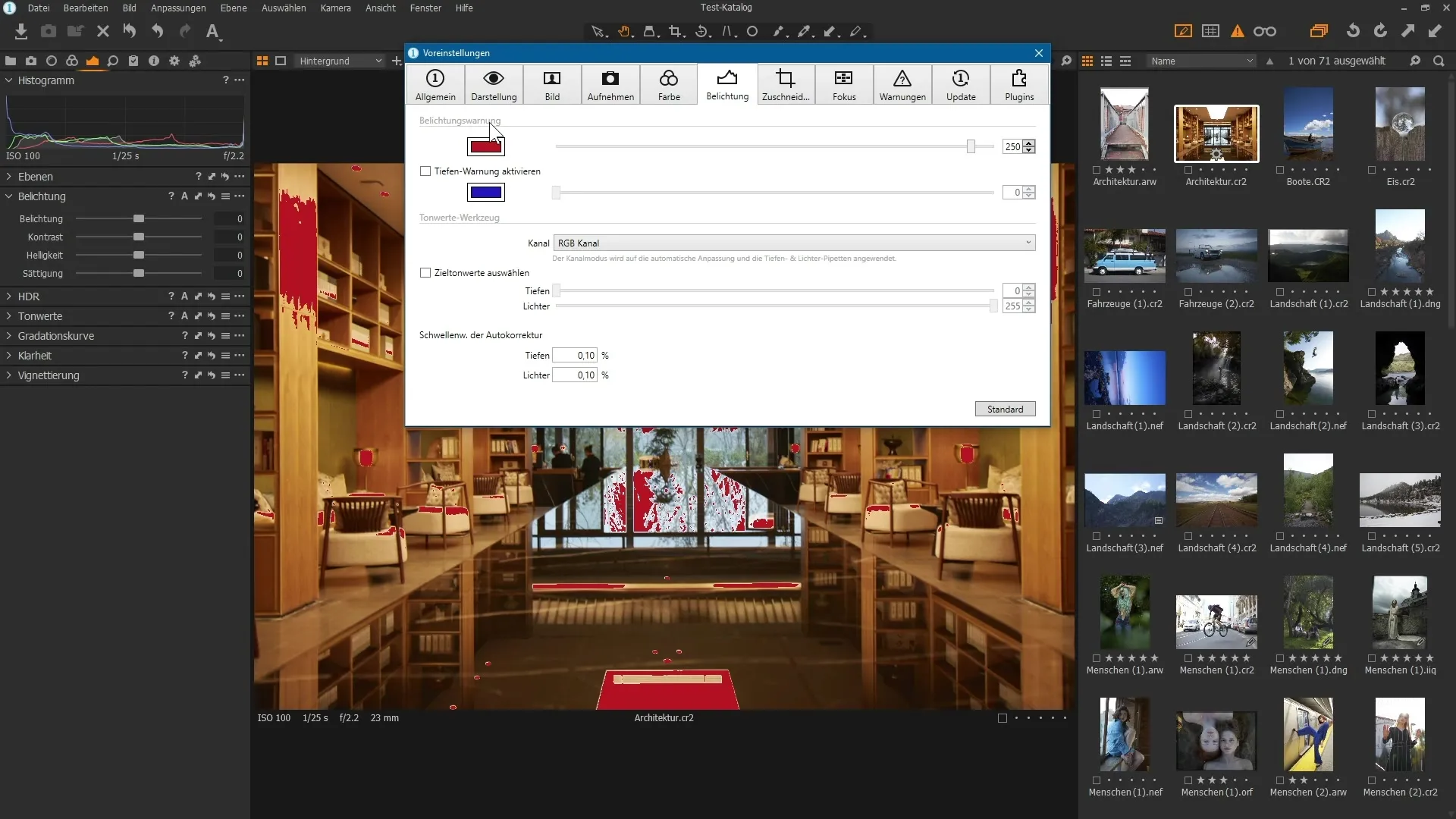 Efektywne wykorzystanie histogramu w Capture One Pro Skuteczne wykorzystanie histogramu w Capture One Pro
