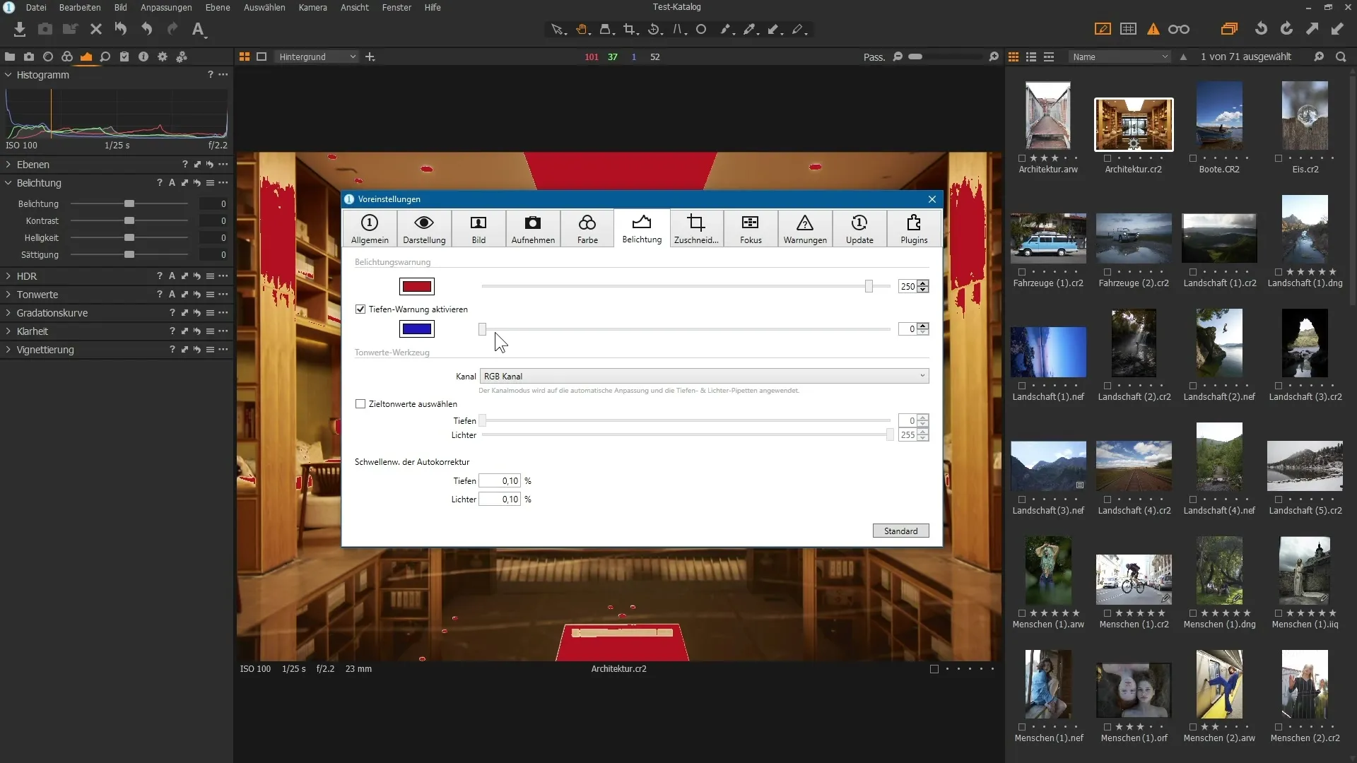 Efektywne wykorzystanie histogramu w Capture One Pro Skuteczne wykorzystanie histogramu w Capture One Pro