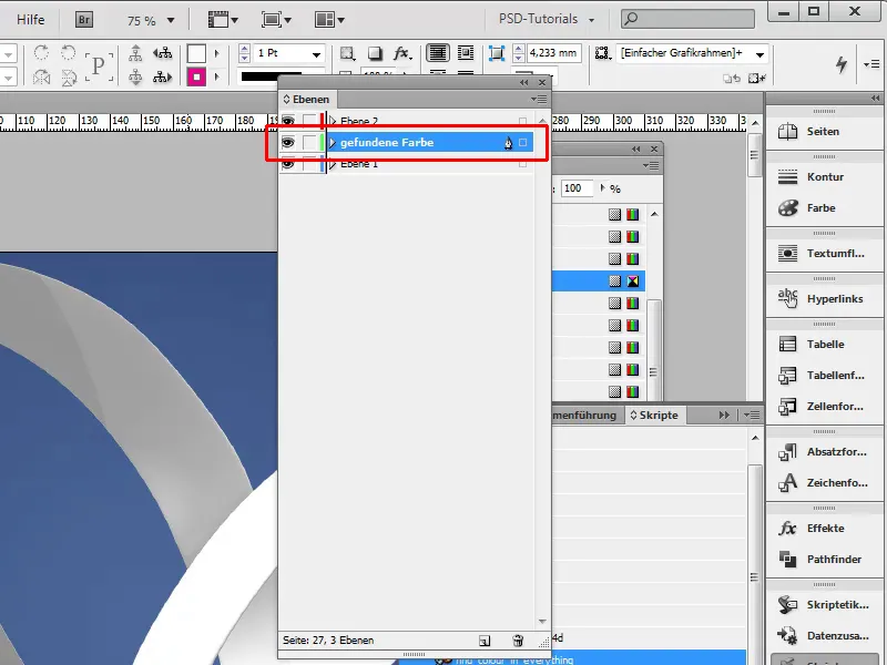 Tips & tricks for Adobe InDesign: Quickly find the color used in the document