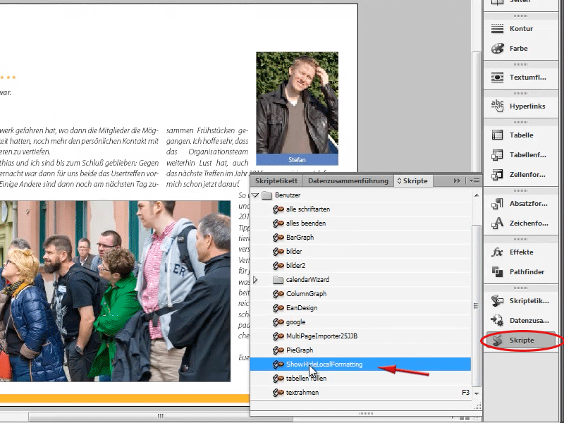 Tipy a triky k programu Adobe InDesign: Zobrazit odchylky ve formátování jedním kliknutím.