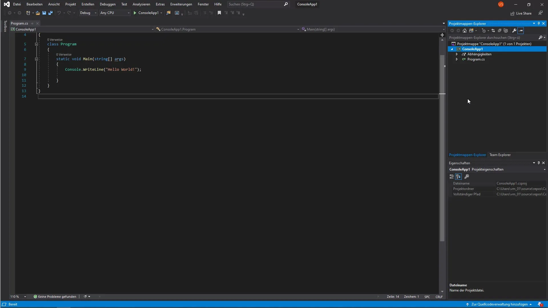 Effectively exploring the user interface of Visual Studio