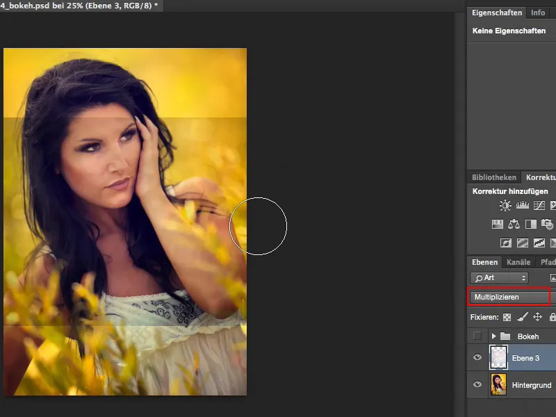 Photoshop ile Görünümler ve Stiller - Yapay Bokeh