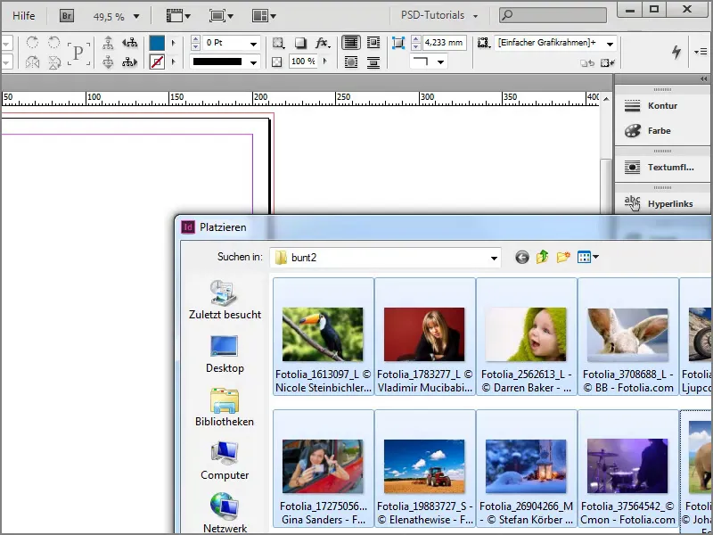 Tips & tricks for Adobe InDesign: Quickly exchange images Tips & tricks for Adobe InDesign: Quickly exchange images