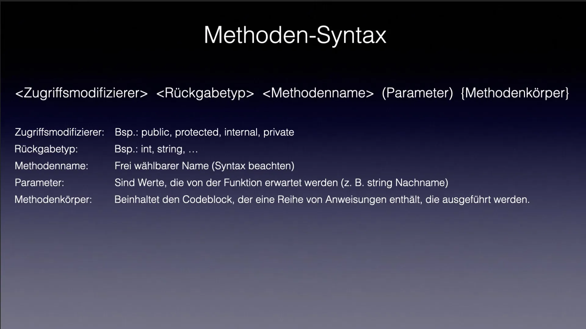 Methoden in C#: Grondbeginselen en Opbouw Methoden in C#: Basisprincipes en Structuur