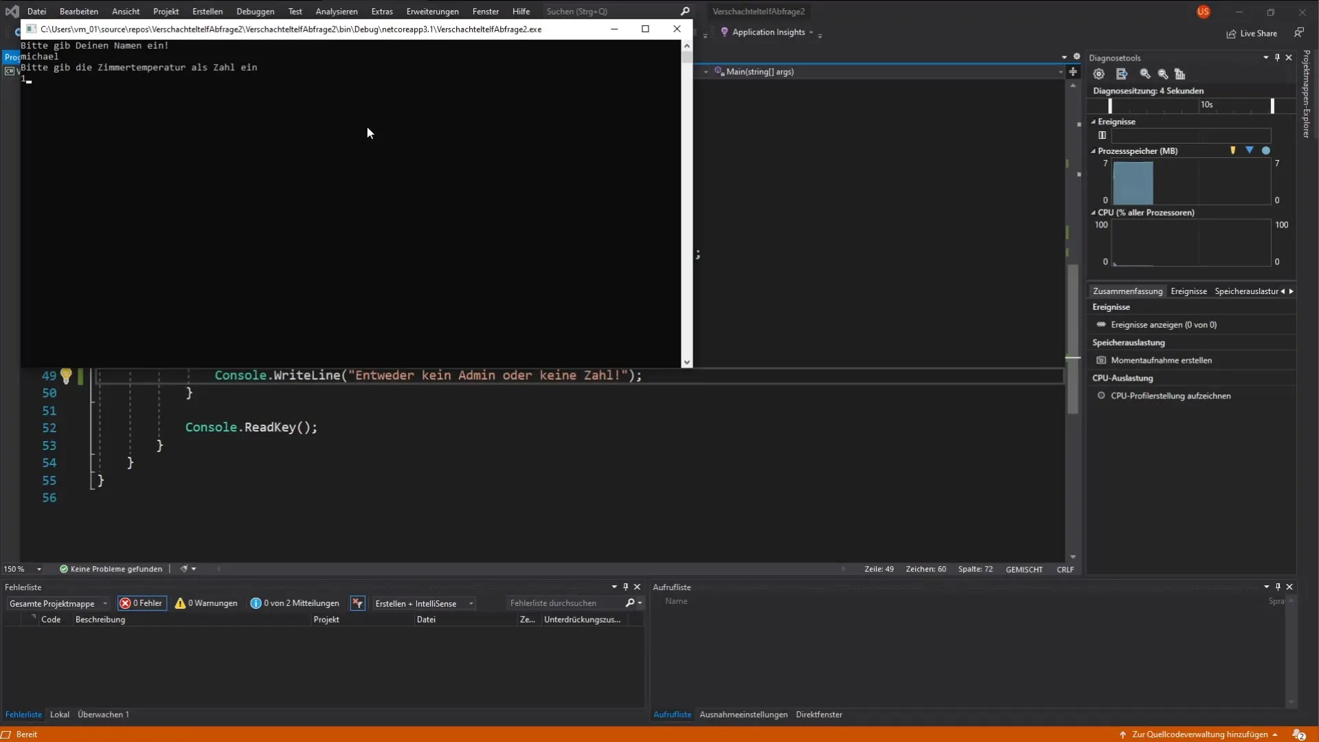 Use of nested If statements in C# Use of nested If statements in C#