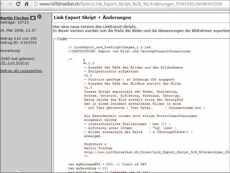 Tipy a triky k programu Adobe InDesign: Exportovať údaje o obrázkoch. Tipy a triky k programu Adobe InDesign: Exportovanie údajov o obrázkoch.